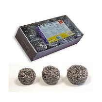 Estropajos de acero inoxidable