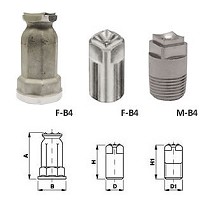 Boquillas de cono lleno