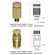 Atomizadores hidrulicos
