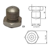 Boquillas para tubos rociadores