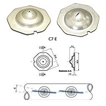 Boquillas para tubos rociadores