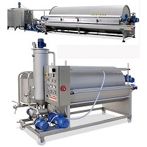 Filtros rotativos por vaco