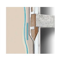 Tabique con estructura simple