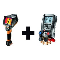 Kit de cmara termogrfica y medidor del valor U