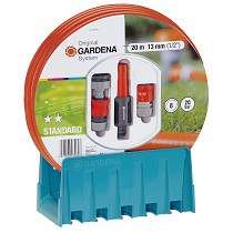 Soporte mural con manguera