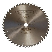 Discos para tronzadora de madera