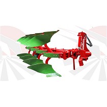 Arados de vertedera reversibles