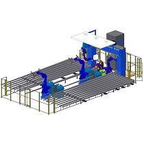 Solucin robotizada para el corte y soldadura de postes de alumbrado