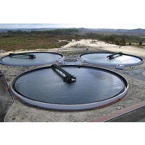 Puente decantador circular