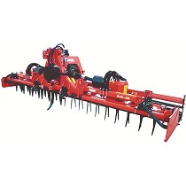 Gradas rotativas plegables