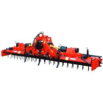 Gradas rotativas plegables