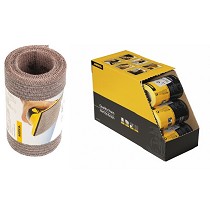 Mini rollos de lija abrasiva