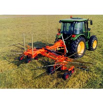 Rastrillos hileradores rotativos