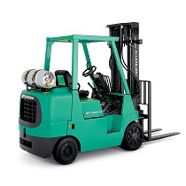 Carretillas elevadoras de gas con ruedas de bandaje