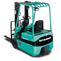 Carretillas elctricas con tres ruedas y traccin trasera