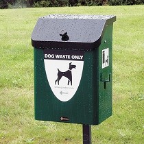 Papeleras para residuos caninos