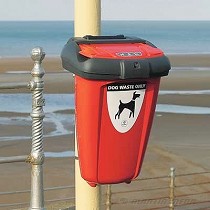 Papeleras para residuos caninos