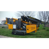 Cribas vibratorias sobre orugas