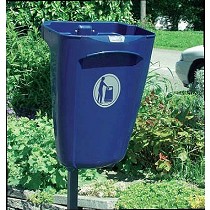 Papeleras urbanas sin tapa