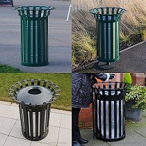 Papeleras urbanas para exteriores