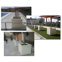 Jardineras de hormign arquitectnico