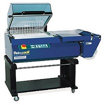 Termorretractiladoras de campana de mediana capacidad