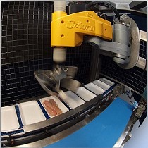Robots para la carga de pechugas de pollo