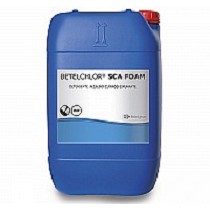 Detergente alcalino clorado espumante