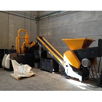 Lneas completas de trituracin de cables