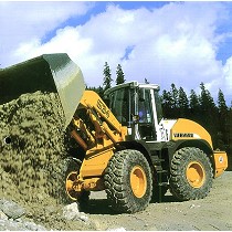 Cargadora sobre ruedas