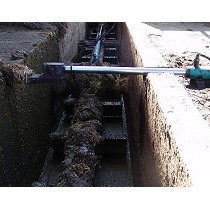 Paletas para limpieza de canales