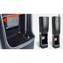 Tolvas de harina de una boca