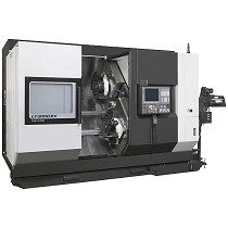 Tornos CNC de doble husillo