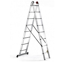 Escalera de alumino de tijera