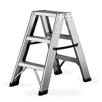 Escalera de poca altura con escalones