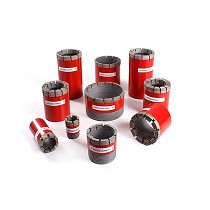 Coronas de diamante impregnadas