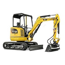 Miniexcavadora hidrulica