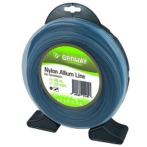 Hilo nylon para desbrozadora Groway Allium line Blister Redondo