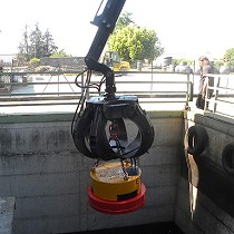 Electroimn circular hidrulico