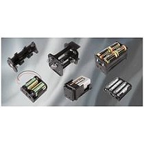 Portapilas, contactos y portafusibles