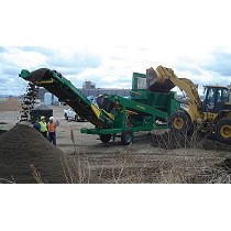 Planta seleccionadora rotativa (trommel/trmel)