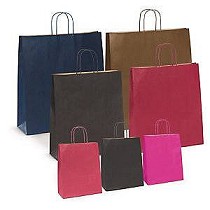 Bolsas kraft en color