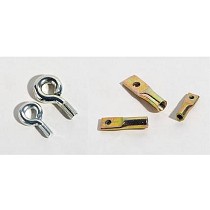 Alcayatas y tubos roscados