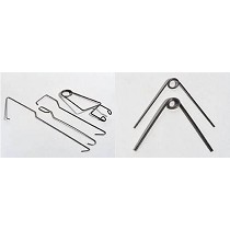 Ganchos para tubos verticales