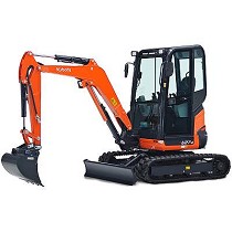 Miniexcavadoras de giro ultracorto