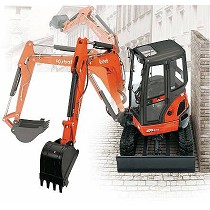 Miniexcavadoras de giro ultracorto