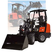 Cargadoras articuladas sobre neumticos