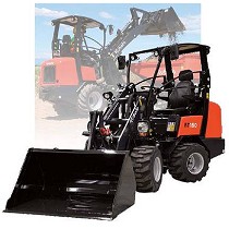 Cargadoras sobre ruedas articuladas