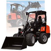 Cargadoras articuladas sobre neumticos