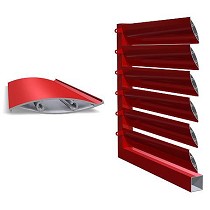 Celosas lama orientable